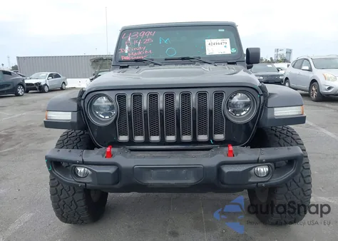 2020 Jeep Wrangler Unlimited Rubicon 4X4 z USA, uszkodzony, nr VIN 1C4HJXFG0LW105930